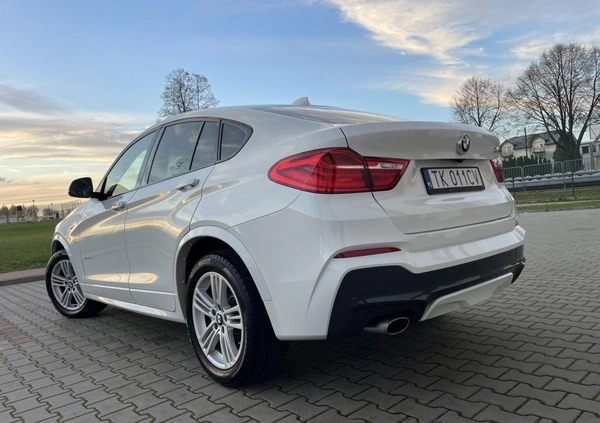 BMW X4 cena 104400 przebieg: 164545, rok produkcji 2015 z Kielce małe 562